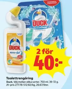 Duck - Toalettrengöring