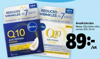 Nivea - Ansiktskräm Q10