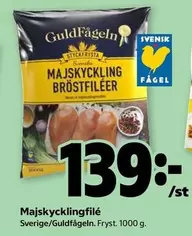 Guldfågeln - Majskyckling Bröstfiléer