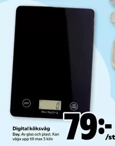 Digital köksvåg