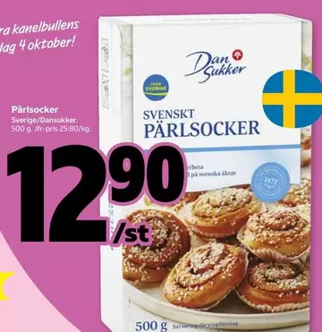 Dansukker - Pärlsocker