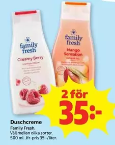 Family Fresh - Duschcreme