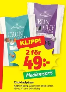 Chokladpåsar