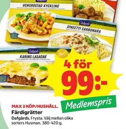 Färdigrätter