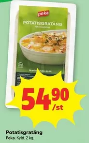 Peka - Potatisgratäng