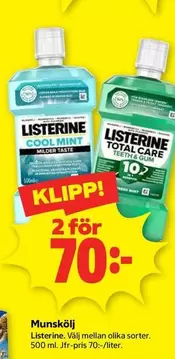 Listerine - Munskölj