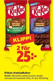 Kitkat chokladkakor