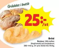 Bonjour - Bröd