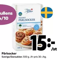 Dansukker - Pärlsocker