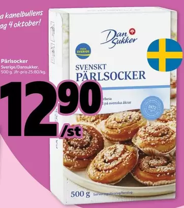 Dansukker - Pärlsocker