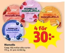 Coop - Rismellis Riisivälipalat