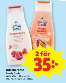 Family Fresh - Duschcreme