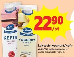 valio - Laktosfri yoghurt/kefir