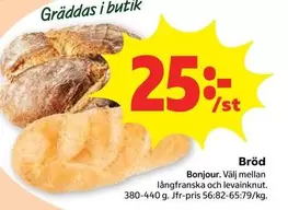 Bonjour - Bröd