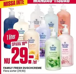 Family Fresh - FAMILY FRESH DUSCHCREME