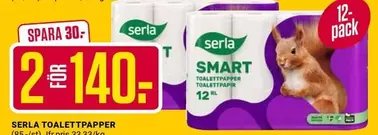 Serla - TOALETTPAPPER