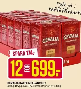 gevalia - KAFFE MELLANROST