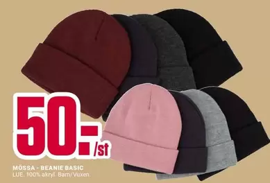MÖSSA - BEANIE BASIC