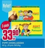 Pippi - PIPPI CHOKLADÄGG