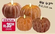 Pumpkin candles