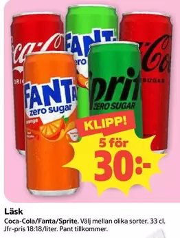 coca-cola - Coca-Cola/Fanta/Sprite