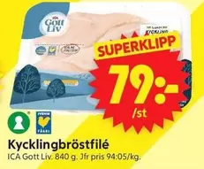 Kycklingbröstfilé