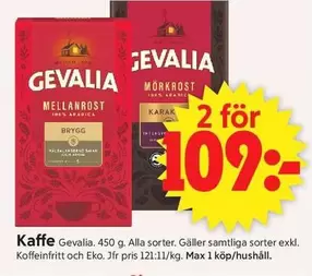 gevalia - Kaffe