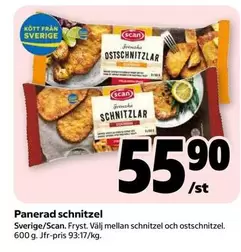 Scan - Panerad schnitzel