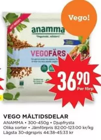 VEGO MÅLTIDSDELAR