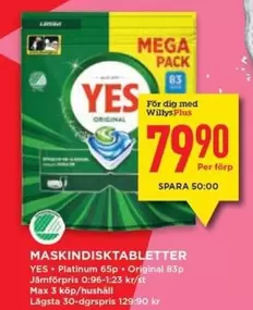 Yes - MASKINDIStABLETTER
