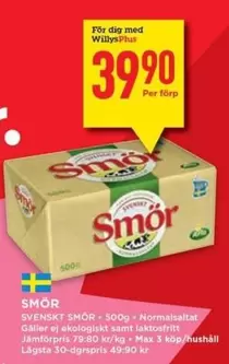 SVENSKT SMÖR