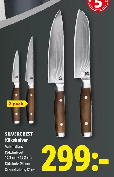silvercrest - Köksknivar