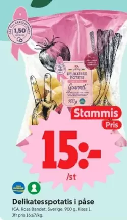 Gourmet - Delikatesspotatis i påse