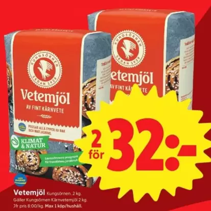 kungsörnen - Vetemjöl