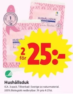 Hushållsduk