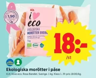 Ekologiska morötter