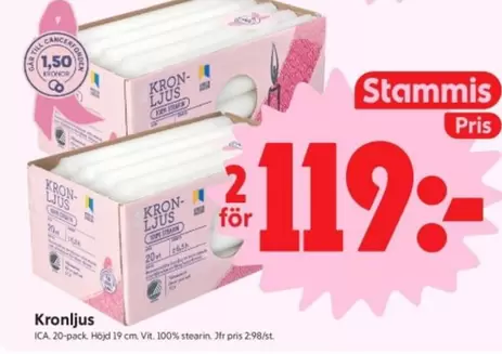 Kronljus - -