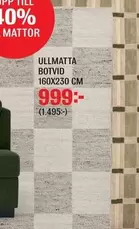 ULLMATTA BOTVID 160X230 CM