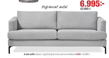 3-sits soffa Mason