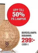 BORDLAMPA HAVANNA
