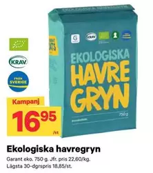EKO - Ekologiska havre gryn