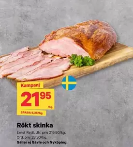 Rökt skinka