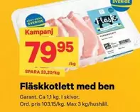Garant - Fl
k
kotlett med ben
