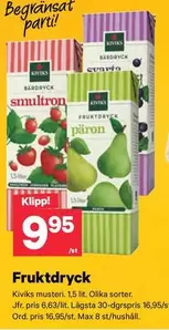 Kiviks - Frukt dryck