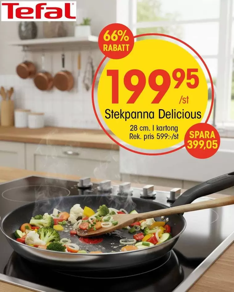 Tefal - Stekpanna Delicious