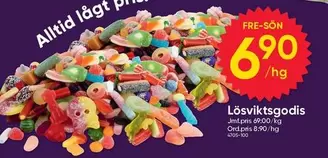 Lösviktsgodis