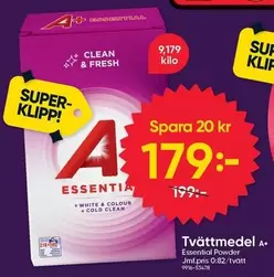 Essential Powder White & Colour Cold Clean