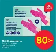 Nitrilehandskar