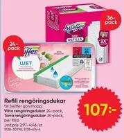 Refill rengöringsdukar