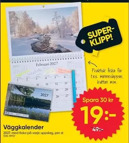 Väggkalender